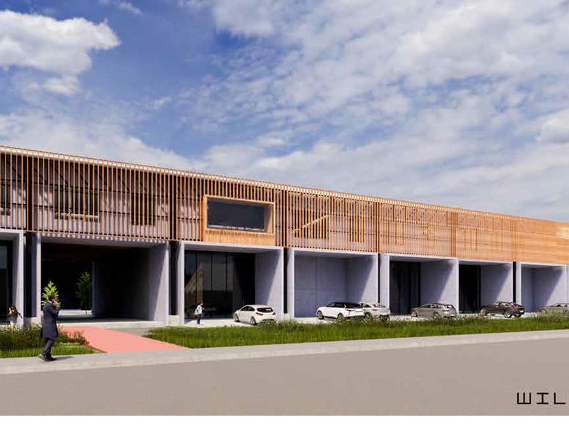 Cet ambitieux complexe d'entreprises se présente comme le futur pôle de référence du secteur de la construction en Flandre ; <br />
un environnement d