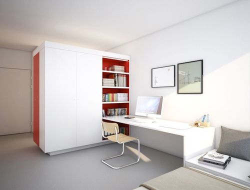                                         Studio met slaaphoek te koop in Antwerpen, € 129.500
