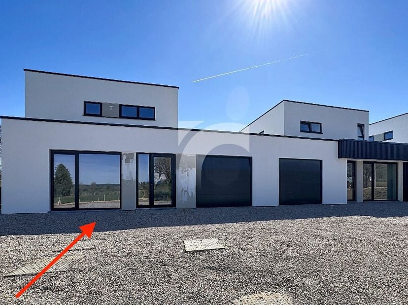 Bütgenbach - Zum Brand, lot 2: Deze moderne nulenergiewoning wordt momenteel gebouwd op een perceel van 963 m² in een rustige omgeving, op slechts 10