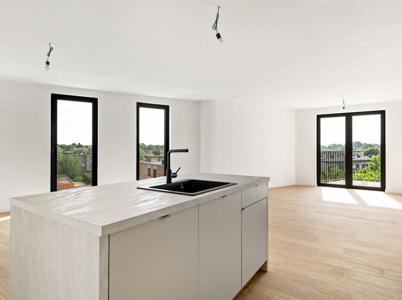 Residentie Two Wheelers est un projet de construction neuve comprenant 9 appartements élégants à l'angle de Bredabaan et Borrekenslei, dans le coeur a