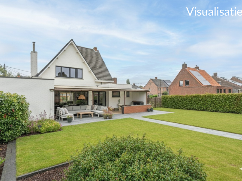 Te renoveren gezinswoning met 4 slpk's, tuin en garage te Vosselaar.<br />
Mogelijkheid tot aankoop NA renovatie | 4 slpks | Nabij centrum Vosselaar,