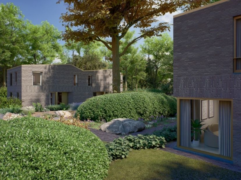 Woonerf Caerts Park is een uniek concept in Brasschaat waarbij 7 nieuwbouwwoningen worden ingepland in een parkomgeving,&amp;nbsp;gelegen op de Lage Kaart