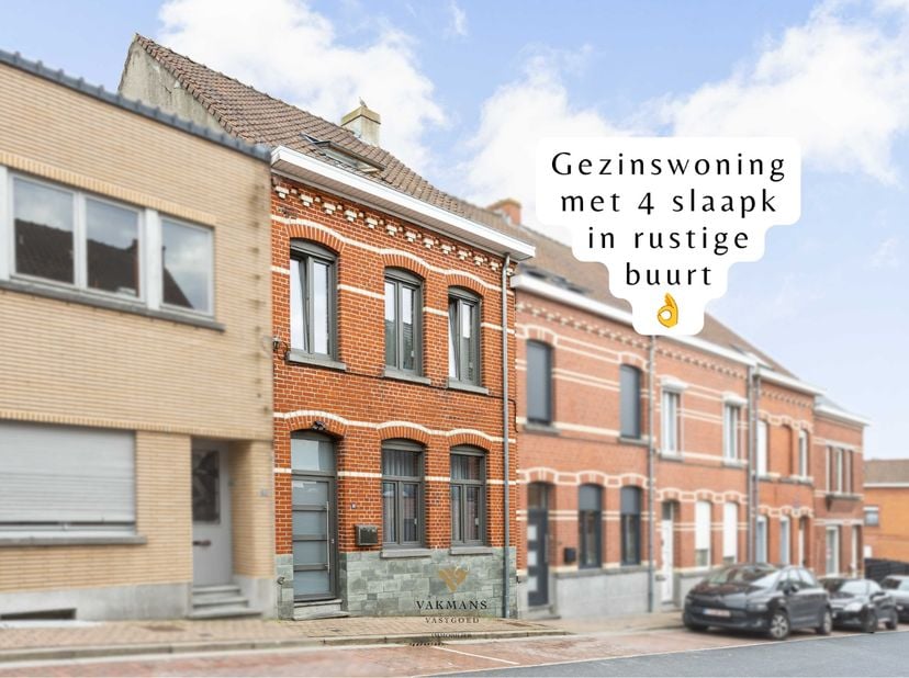 De groeneweg is een mooie locatie aan de rand van de stad in een éénrichtingsstraat.&amp;nbsp;<br />
De woning is zeer ruim en ook onmiddellijk instapklaa
