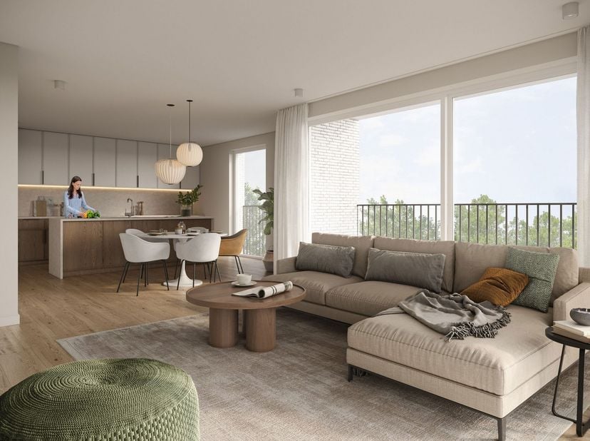 Residentie Vici is gelegen in de Stationsstraat en residentie B bevat 8 appartementen, gelegen vlakbij de oude spoorwegbedding.<br />
Eyecatcher van h