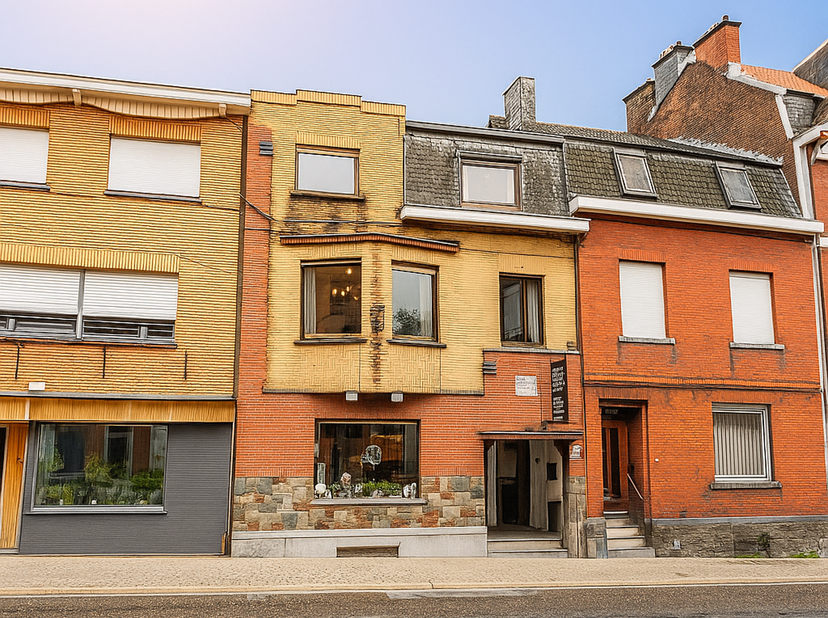 Easyhome vous propose un immeuble mixte ultra bien situé Rue Mitoyenne 166, Lontzen. Un bien polyvalent parfait pour indépendant ou investisseur souha
