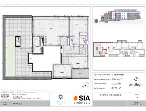                                         Appartement te koop in Glain, € 421.264

