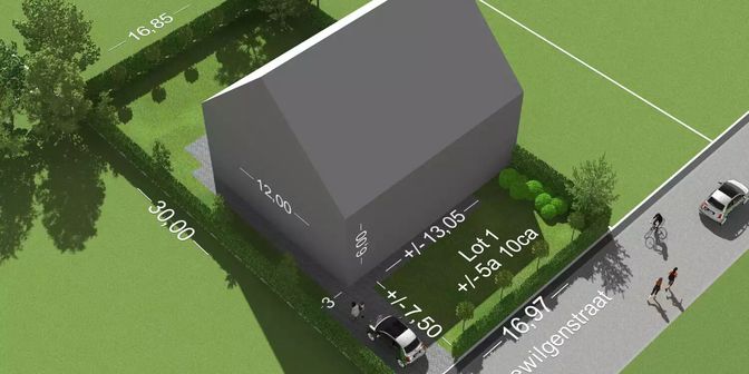 Terrain à vendre à Driewilgenstraat 34, 3071 Erps-Kwerps