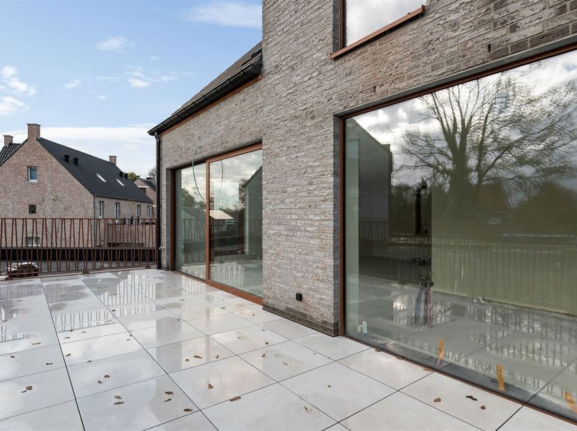 Aan de Kijnigestraat 44 in Olen worden 6 nieuwbouwwoningen opgericht met tuin en terras. De woningen maken deel uit van het project 'Olerpark', bestaa