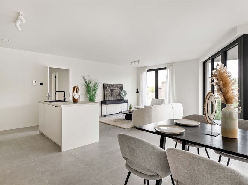Residentie Two Wheelers est un projet de construction neuve comprenant 9 appartements élégants à l'angle de Bredabaan et Borrekenslei, dans le coeur a