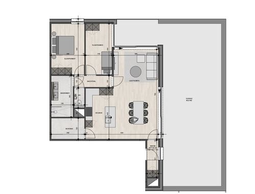                                         Penthouse à vendre à Mechelen-aan-de-Maas, € 399.000
