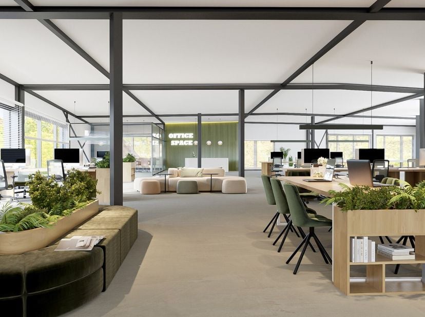 Bedrijvensite "ASPARK" - KMO UNIT 23 - 328 m²<br />
Het bedrijvenpark "ASPARK" bestaat uit 31 kwalitatief hoogstaande KMO-units met complementaire kan