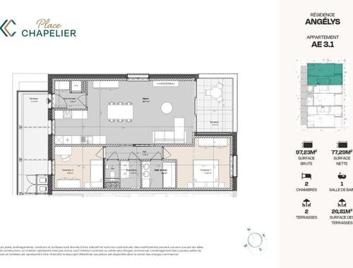                                        Appartement te koop in Herve, € 369.000
