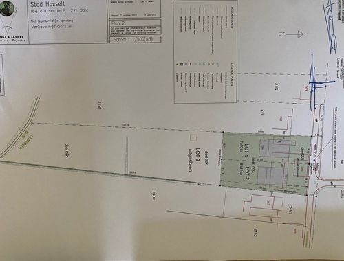                                         Terrain à bâtir à vendre à Hasselt, € 190.000
