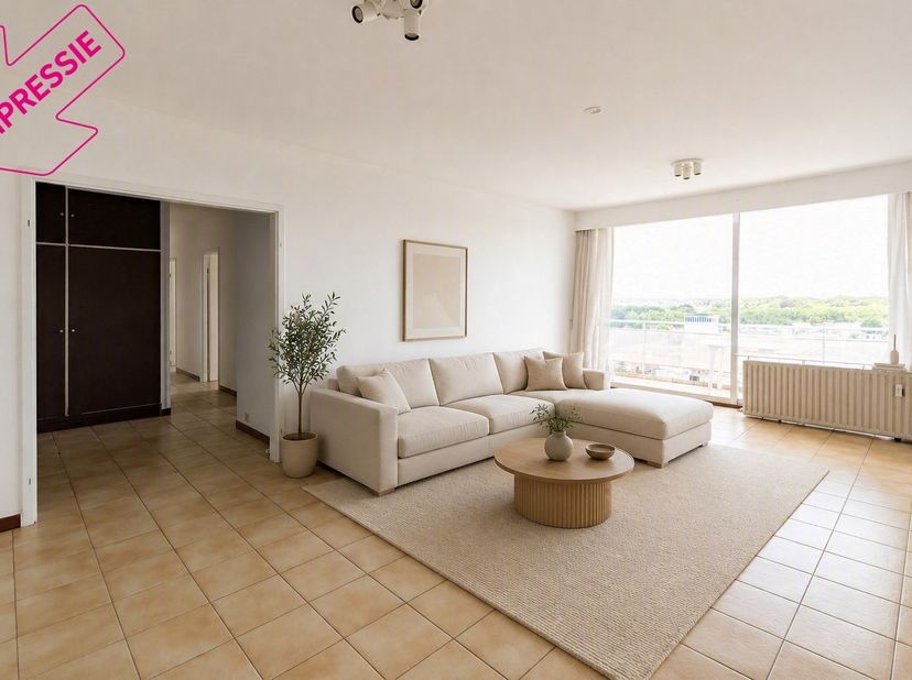 Locatie<br />
<br />
Op zoek naar een ruim appartement op een centrale locatie in Berchem? Dit appartement aan de Frans De Vriendtstraat geniet van ee
