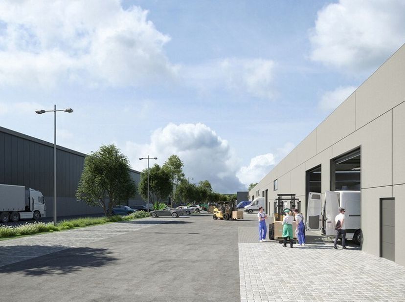 494m² magazijn met parking<br />
Ligging: op bedrijvensite, gelegen aan de Wiedauwkaai in Gent (voorhaven). De site is vlot bereikbaar met de wagen vi