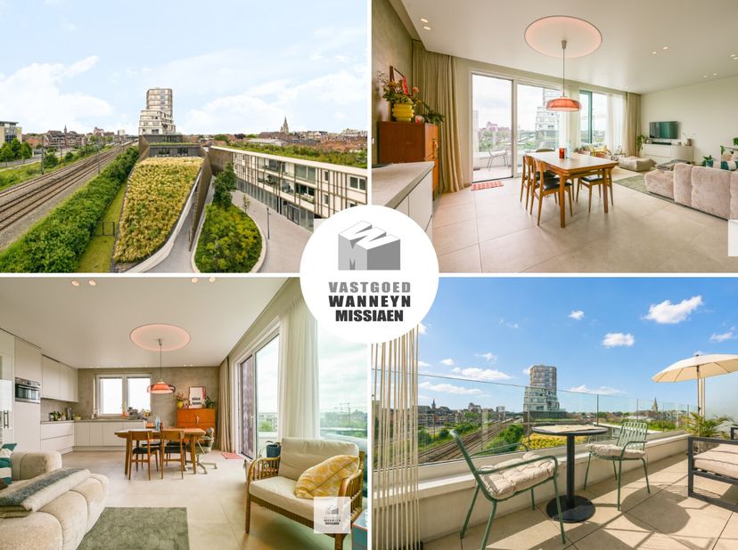 In het stijlvolle woonproject Roelevard, gelegen in het hart van Roeselare, bieden wij dit recent en hoogwaardig afgewerkte 2 slaapkamer appartement a