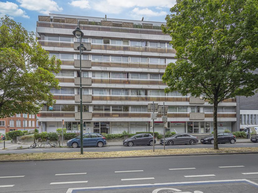 Aangenaam en lichtrijk appartement met 1 slaapkamer in Sint-Jans-Molenbeek.<br />
<br />
Op de eerste verdieping van een goed onderhouden mede-eigendo