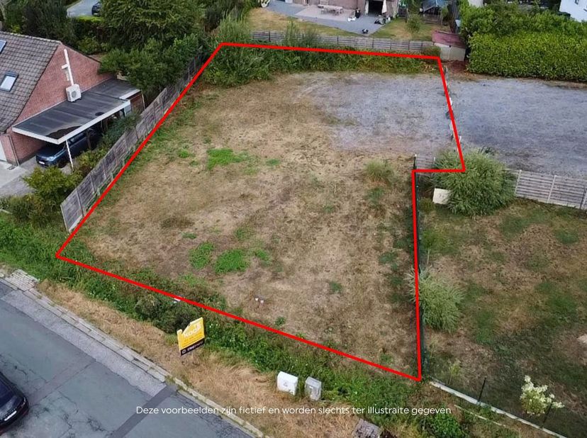 Bouwgrond gelegen in een rustige doodlopende straat in Tombeek.<br />
Het perceel heeft een oppervlakte van +/-7a84ca met een breedte van +/- 19,21m.<