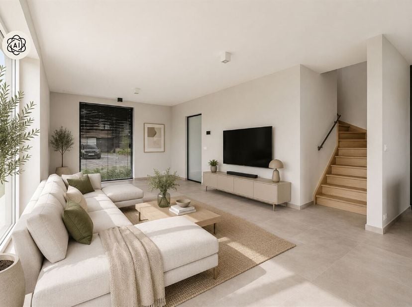 Deze recente kwalitatief afgewerkte woning is topgelegen op 't Hoge. <br />
Omheinde en aangelegde tuin, handige grote garage, 4 slaapkamers, afgewerk