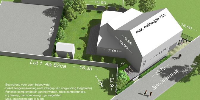 Grond te koop in Sint-Jansstraat 7, 2820 Rijmenam