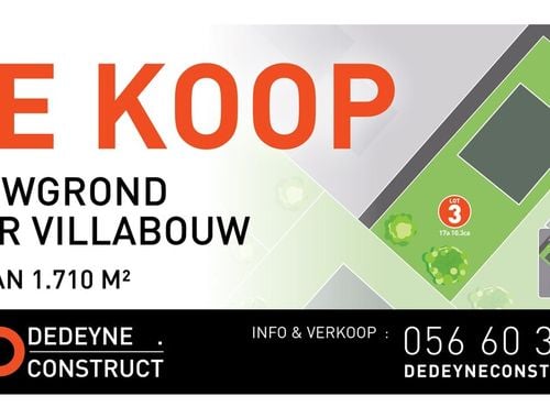                                         Terrain à bâtir à vendre à Marke, € 535.000
