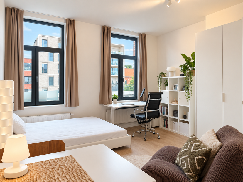 Kot-kamer te koop in Goudsbloemstraat 17 bus 0202,
                    3000 Leuven