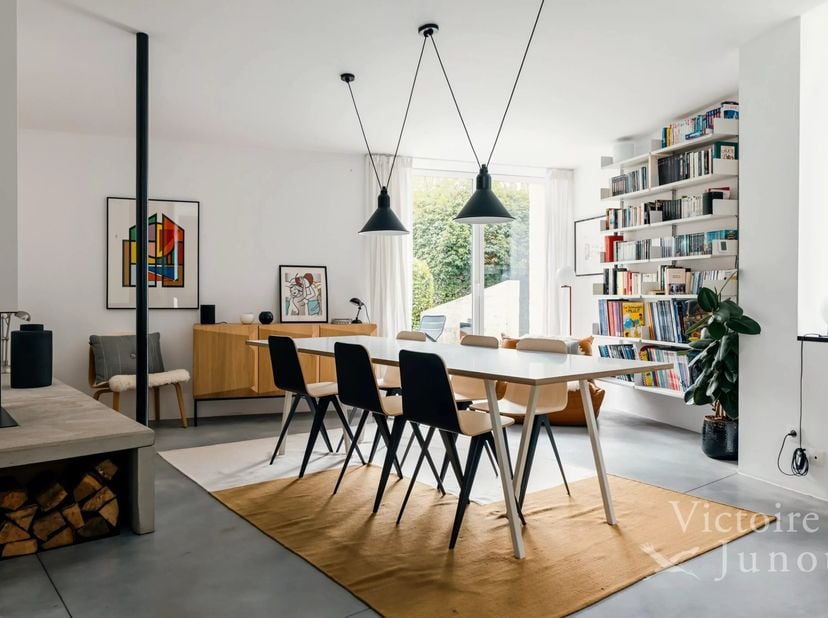 Uitzonderlijke architectenwoning  Albert Bontridder (1958)<br />
Een opmerkelijk werk van architect Albert Bontridder. Deze woning, opgetrokken in 195
