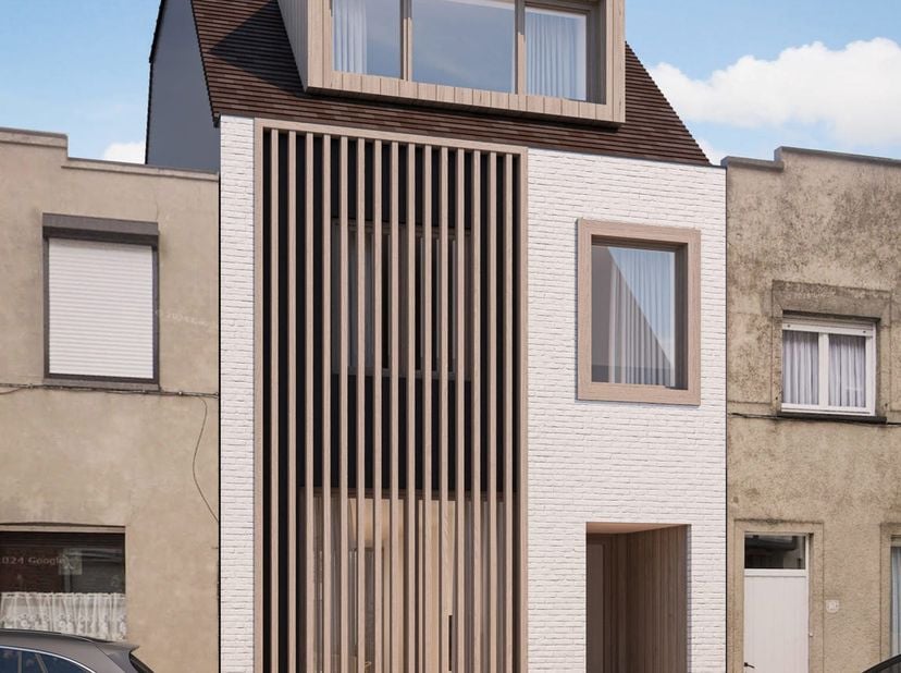 Dans une rue résidentielle calme du Vieux Knokke, la maison côtière DUNES est actuellement en cours de réalisation. Le projet s’appuie sur l’idée d’in