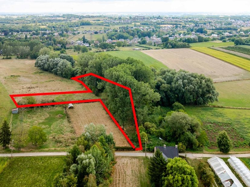 LANDBOUWGROND - <br />
<br />
Perceel landbouwgrond te Riksingen (deels hooiland en deels bos) met een totale oppervlakte van 60a 82ca.<br />
Vrij van