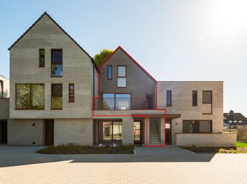 Appartement neuf de 2 chambres, avec grande terrasse et place de parking à Olen<br />
Vous recherchez un appartement neuf, économe en énergie et prêt