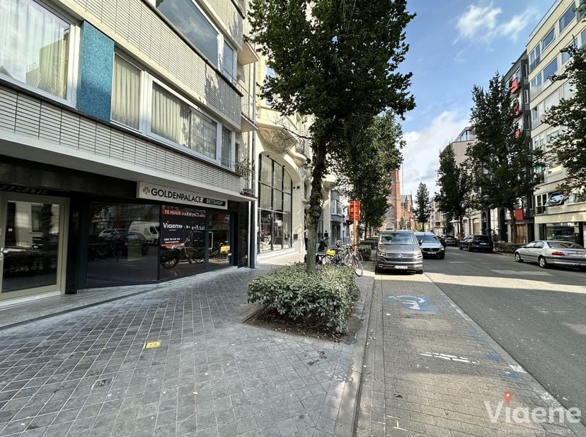 Ruim en lichtrijk handelsgelijkvloers gelegen in de residentiële Rogierlaan - uitstekende en centrale ligging nabij de levendige Alfons Pieterslaan en