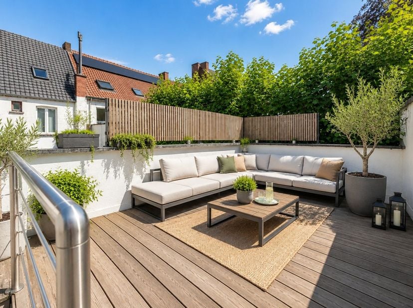 Deze woning is gelegen op wandelafstand van de Markt van Tielt met name in de Hoogstraat 15 op een perceel grond van 85 m² en met een bewoonbare opper