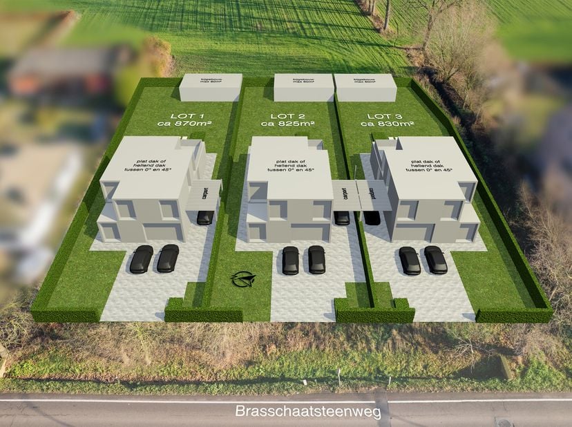 Grond te koop in Brasschaatsteenweg 109 LOT 1,
                    2920 Kalmthout