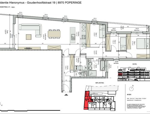                                         Appartement à vendre à Poperinge, € 355.000
