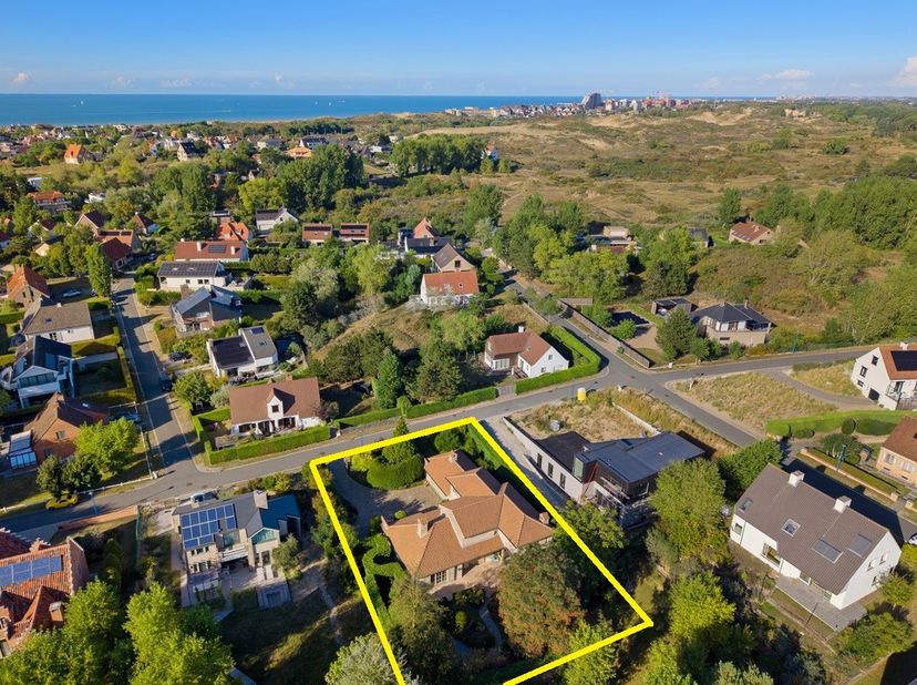 Ontdek deze imposante, karaktervolle villa op een uiterst rustige ligging nabij de duinen en de zee. Een absolute droom voor wie houdt van ruimte, cha