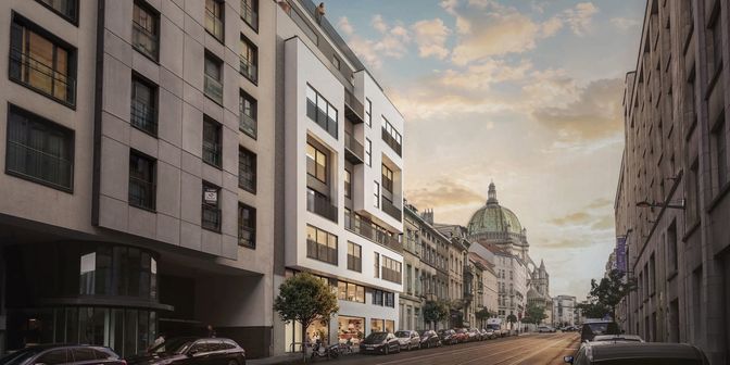 Appartement te koop in Rue des Palais 25 bus A09, 1030 Schaarbeek