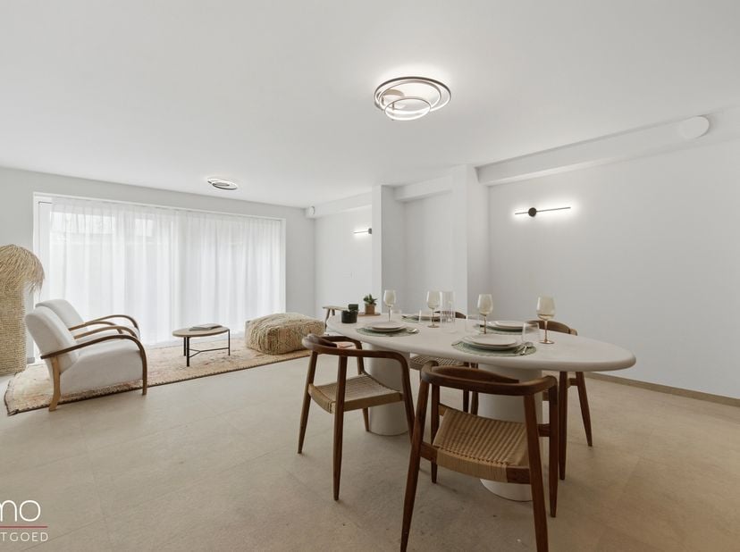 Stijlvol appartement met 1 slaapkamer en ruim terras op toplocatie in Leuven.<br />
Dit lichtrijke appartement is uitstekend gelegen op de gegeerde Bo