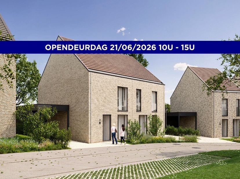 KIJKDAG 21/06/2026 TUSSEN 10U EN 15U! BEZOEK DE KIJKWONINGEN EN ONTDEK DE INTERESSANTE BETALINGSVOORWAARDEN!Ontdek de moderne nieuwbouwwoningen van Pr