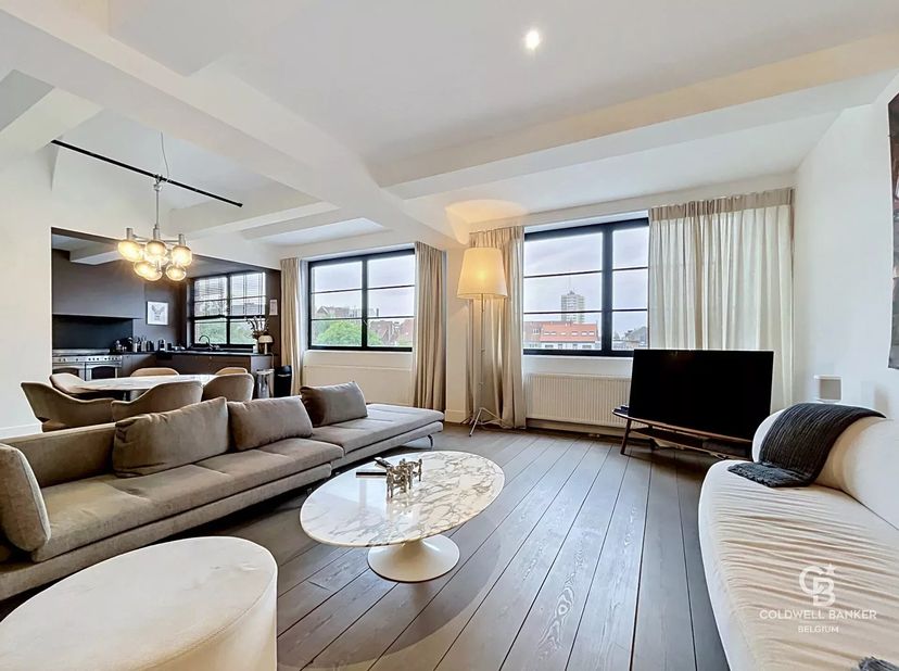 Situé dans le quartier Molière à deux pas dun petit parc, ce loft en duplex denviron 240 m² bruts offre de beaux volumes et des espaces lumineux au de