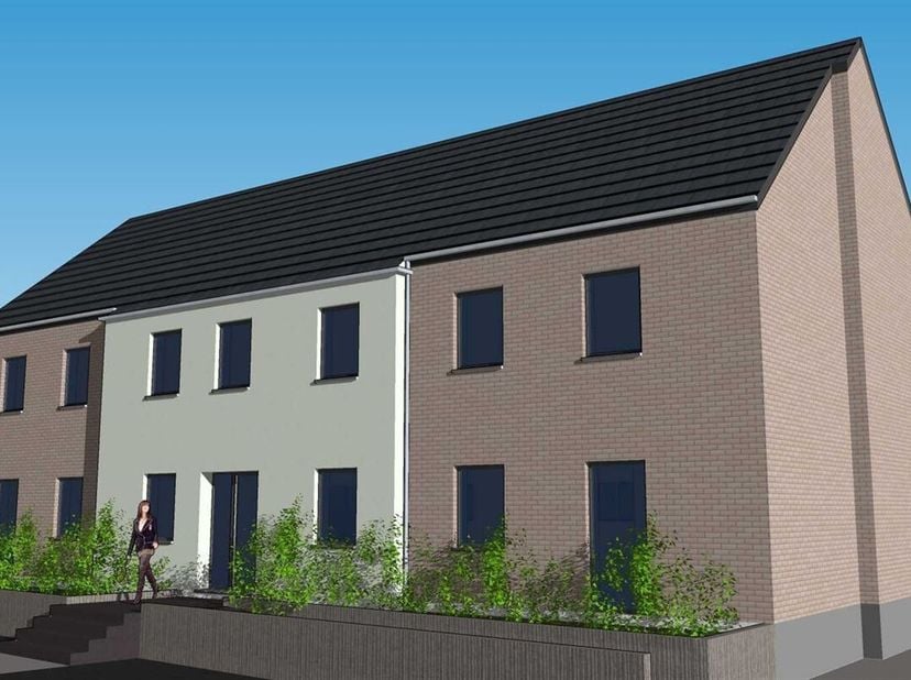 Prix: 101.000 euros frais d'agence inclus. <br />
Magnifique projet de 4 appartements avec parking et permis accepté. Une ancienne maison est à abattr