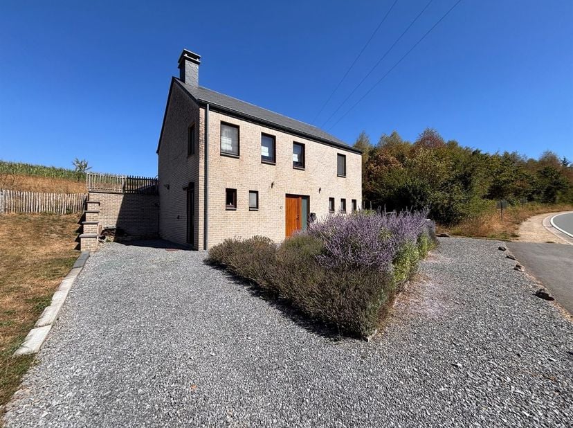 MCA Immobilier biedt u dit charmante huis gelegen te Gedinne, op een perceel van 1.263 m², en met een woonoppervlakte van 240 m². De begane grond is a