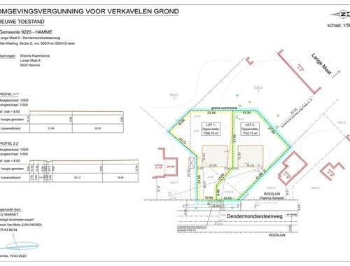                                         Terrain à vendre à Hamme, € 299.000
