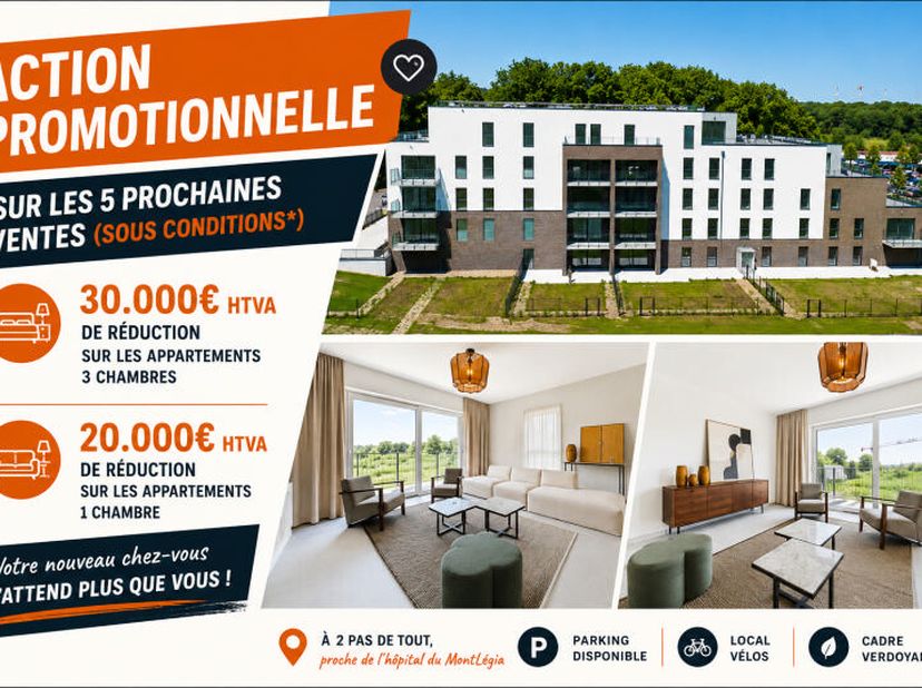 Appartement te koop in Rue de la Bure aux Femmes,
                    4000 Glain