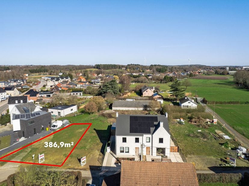 Bouwgrond voor halfopen bebouwing in Bekkevoort