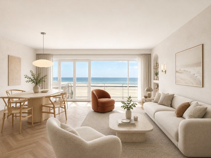 Dit appartement is gelegen op de 4DE verdieping van de alom gekende residentie ROYAL PALACE IV, het appartement vereist de nodige renovatiewerken maar