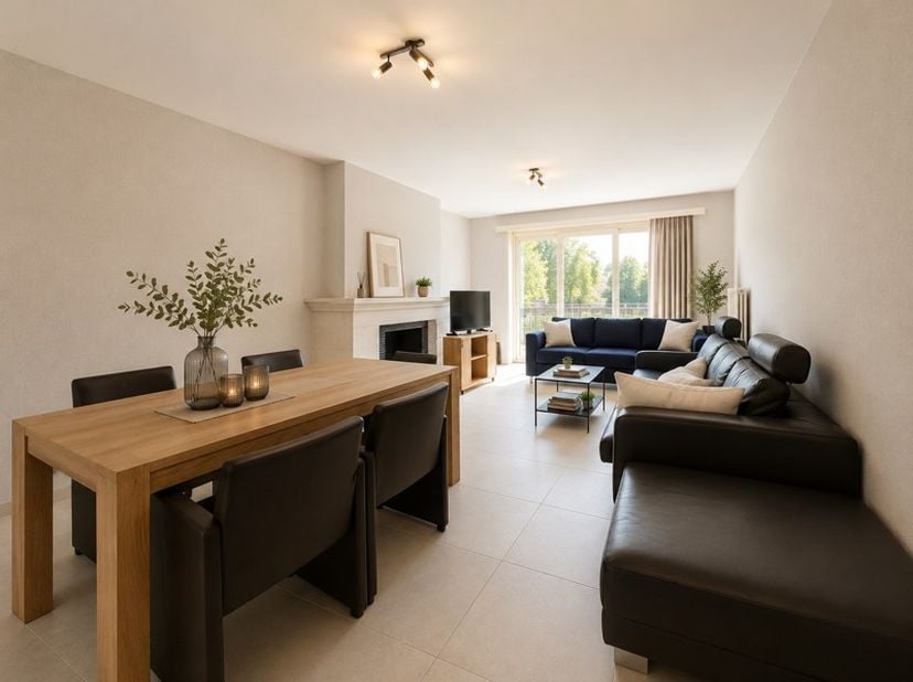 Dit ruim appartement met drie slaapkamers bevindt zich in hartje Torhout nabij het station en biedt u o.a. een lichtrijke leefruimte, drie ruime slaap