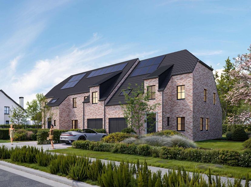 SITUATION :<br />
Cette maison neuve se trouve dans un petit projet immobilier situé à l'angle de la Laarnesteenweg et de la Parklaan à Wetteren.<br /