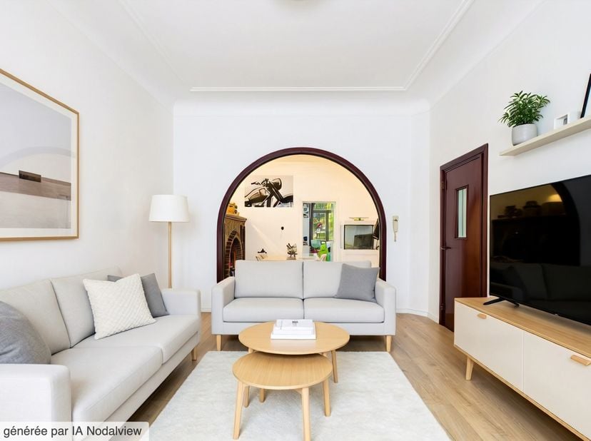 Bizetwijk<br />
In een charmant kleinschalig gebouw in Art Deco / neoklassieke stijl, prachtig 3-slaapkamerappartement volledig gerenoveerd in 2024.<b