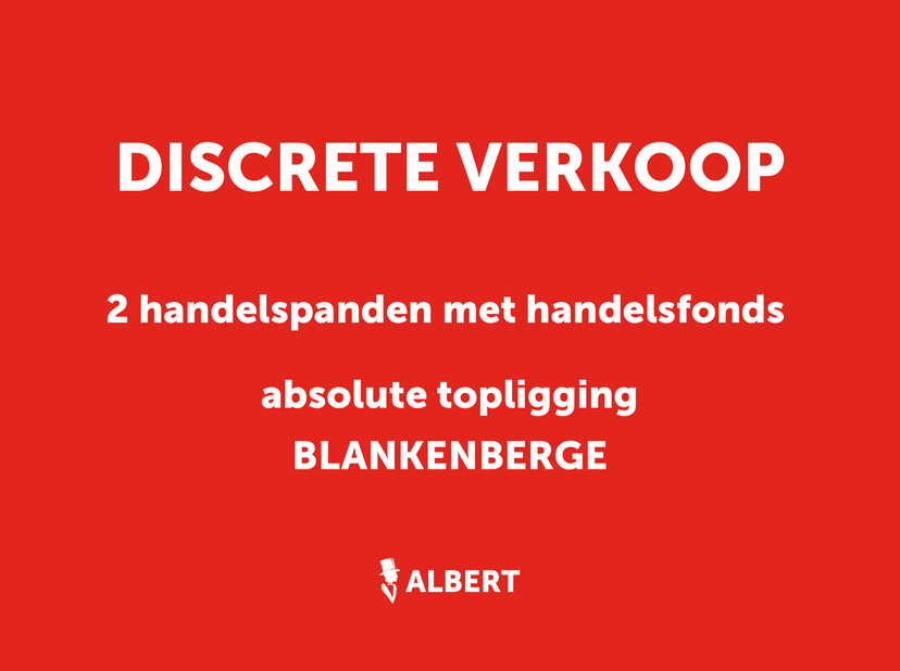 Bedrijfsvastgoed te koop in ,
                    8370 Blankenberge