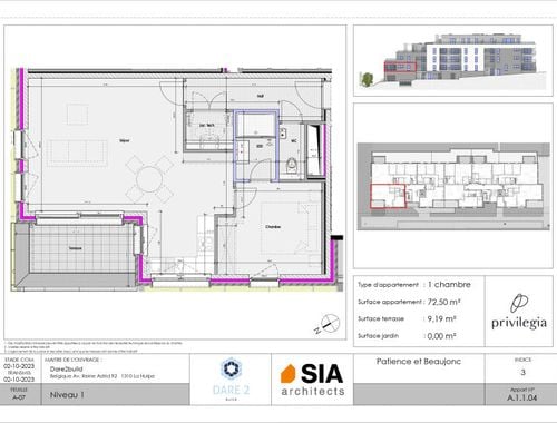                                         Appartement à vendre à Glain, € 249.739
